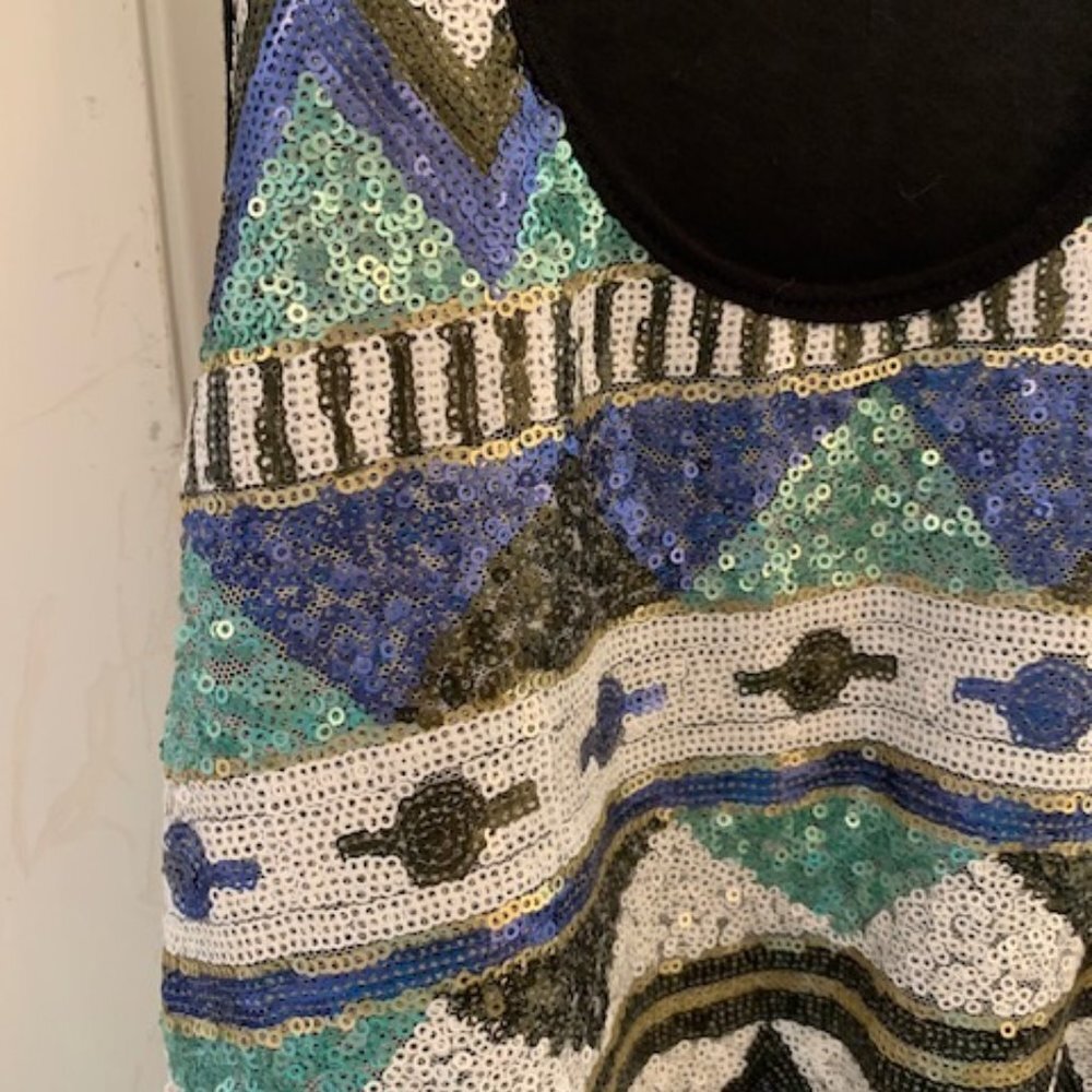 Timing Racerback Sequined Tank - Picture 2 of 7